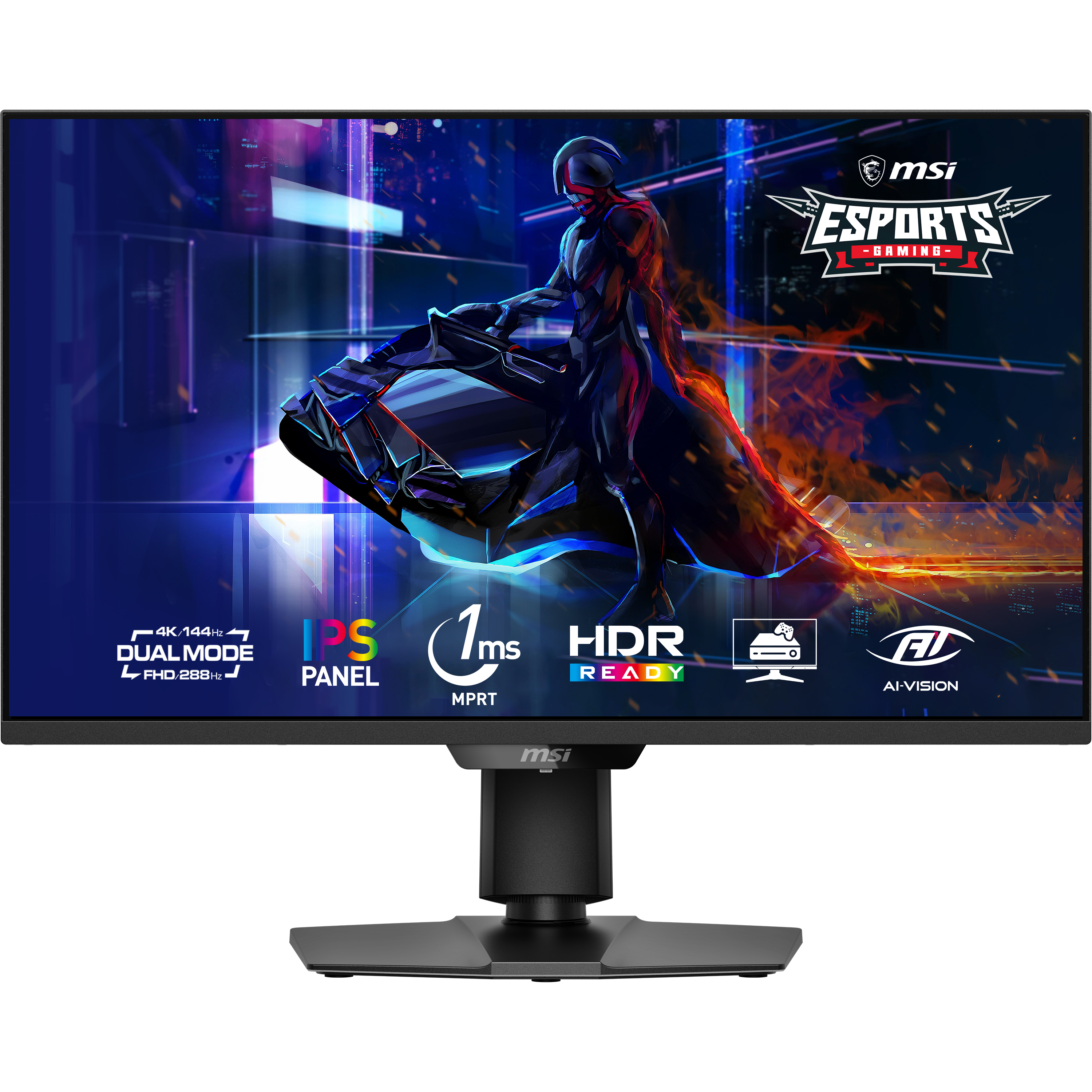 MSI MAG 275UPD E14 27" Dual Mode (4K:144Hz, FHD:288Hz) IPS 1ms